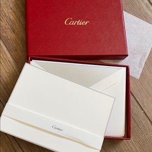 CARTIER Blank Note Cards